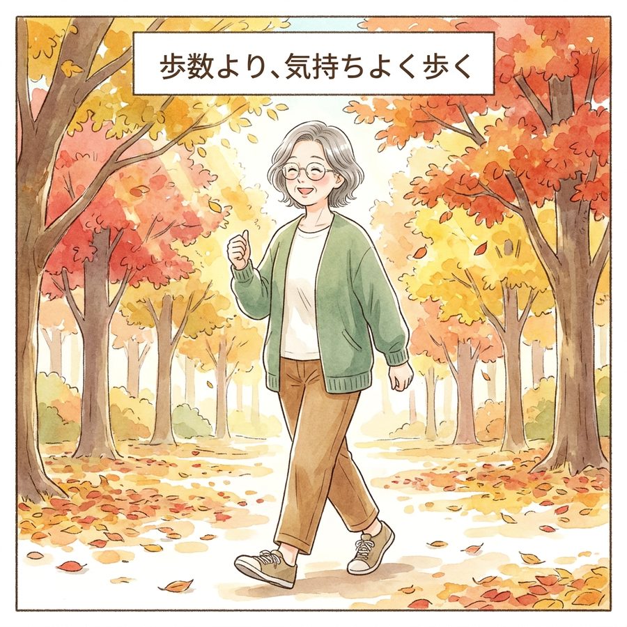 1日8000歩は本当に必要?歩数の目安と「歩きの質」の話